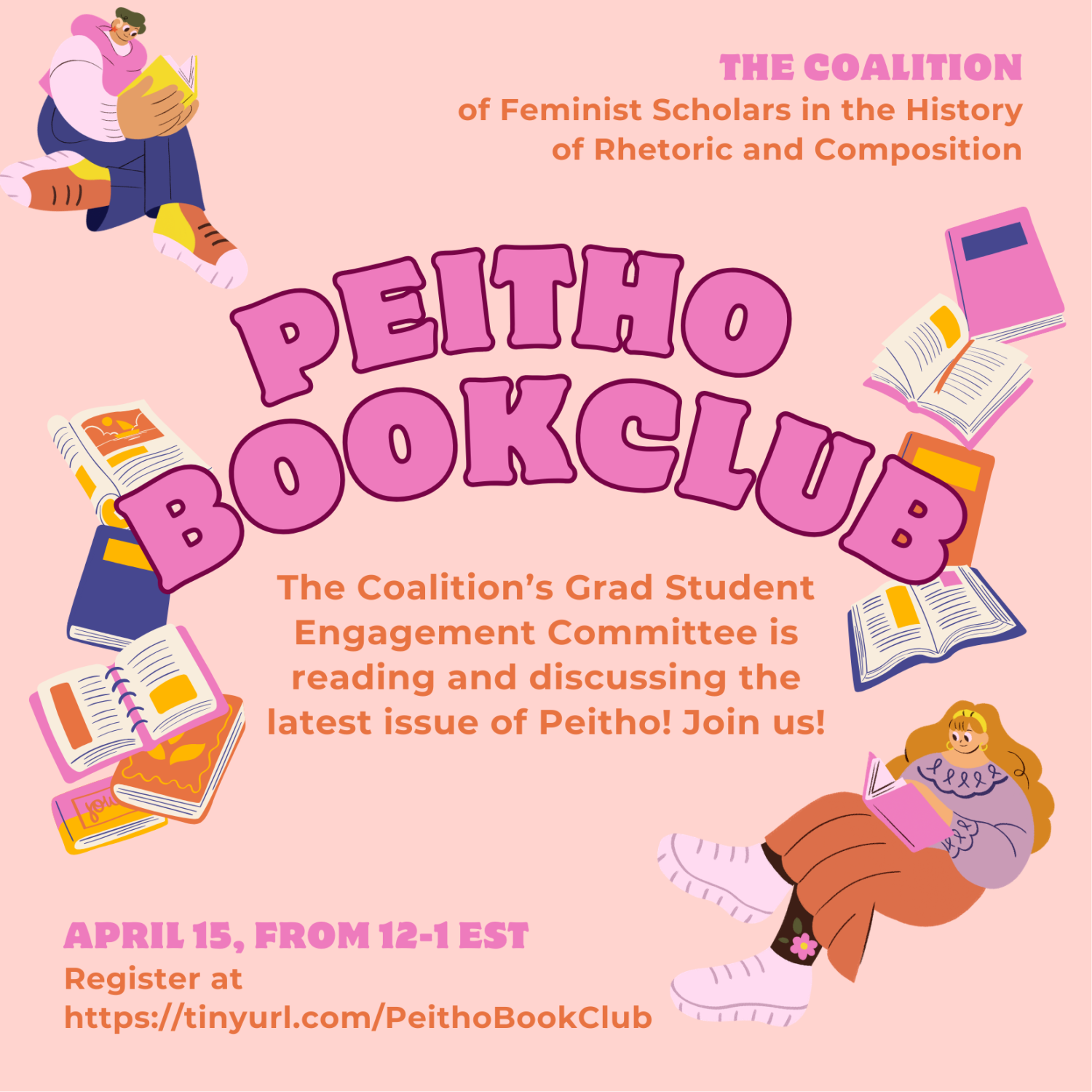 Peitho Peitho Book Club: April 15, 2026 – CFSHRC